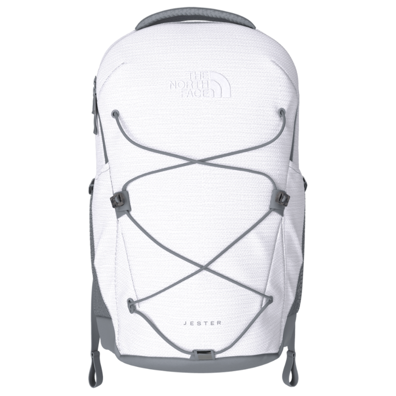 The North Face Backpacks TNF White Metallic Mélange/Mid Grey-NPF The North Face Women's Jester Backpack