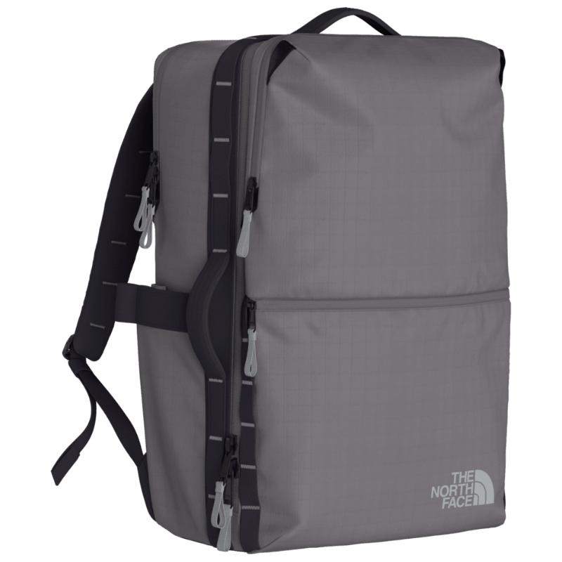 The North Face Backpacks Transcendent Grey/Endless Dusk/High Rise Grey The North Face Base Camp Voyager Travel Pack - Transcendent Grey/Endless Dusk/High Rise Grey