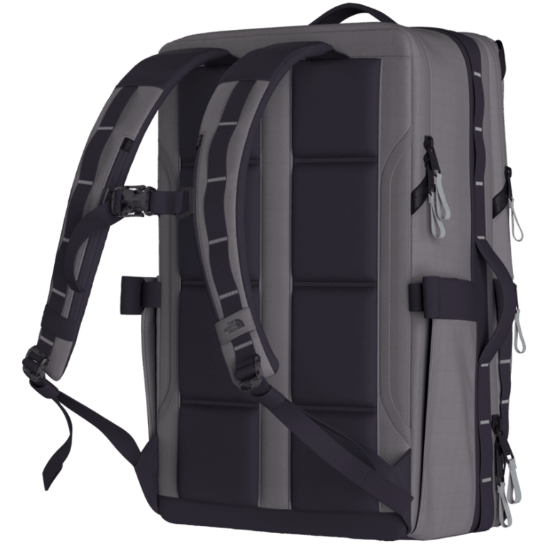 The North Face Backpacks Transcendent Grey/Endless Dusk/High Rise Grey The North Face Base Camp Voyager Travel Pack - Transcendent Grey/Endless Dusk/High Rise Grey