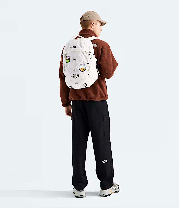 The North Face Backpacks White Dune/Patch The North Face Women's Borealis Patch Backpack