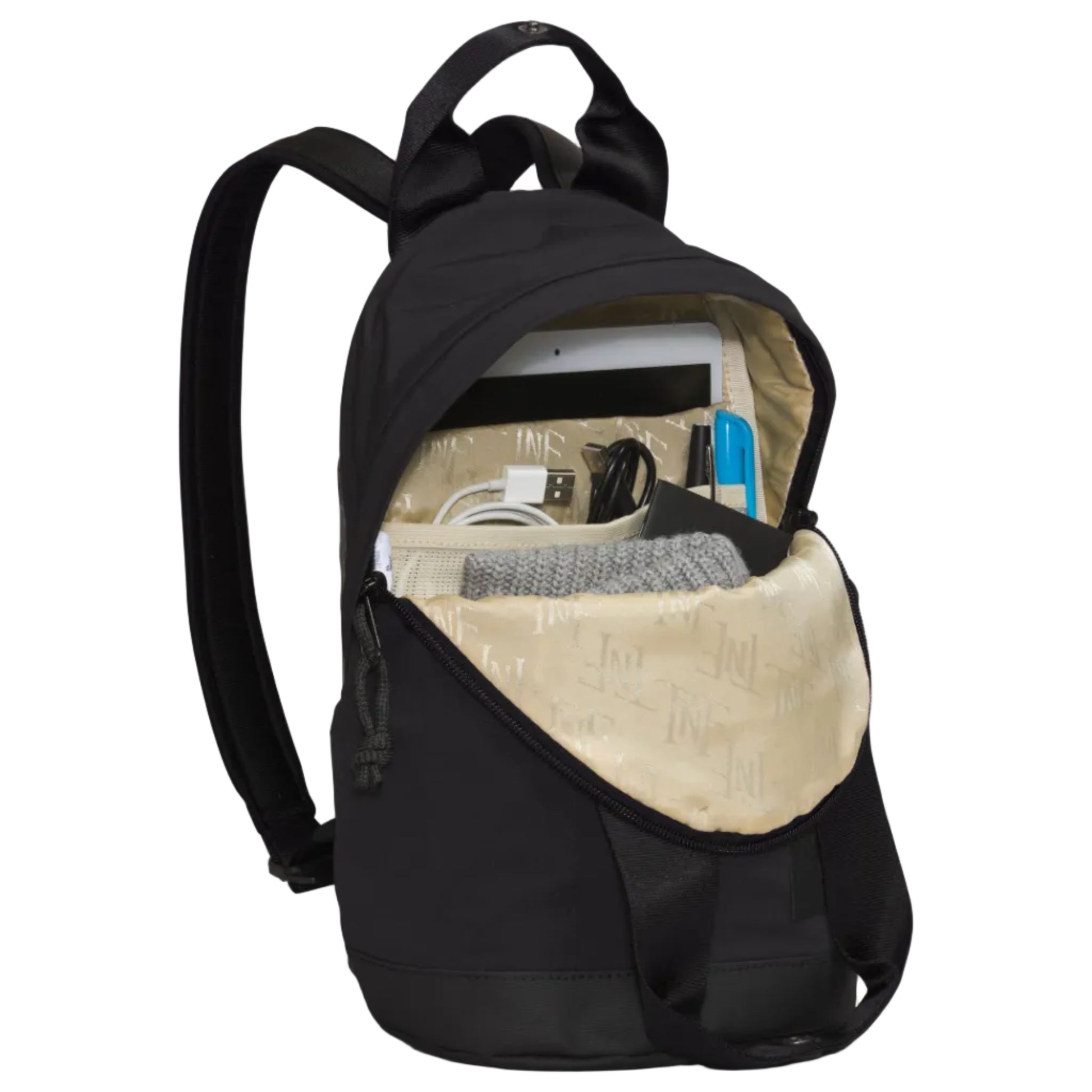 The North Face Backpacks White Dune The North Face Women's Never Stop Mini Backpack