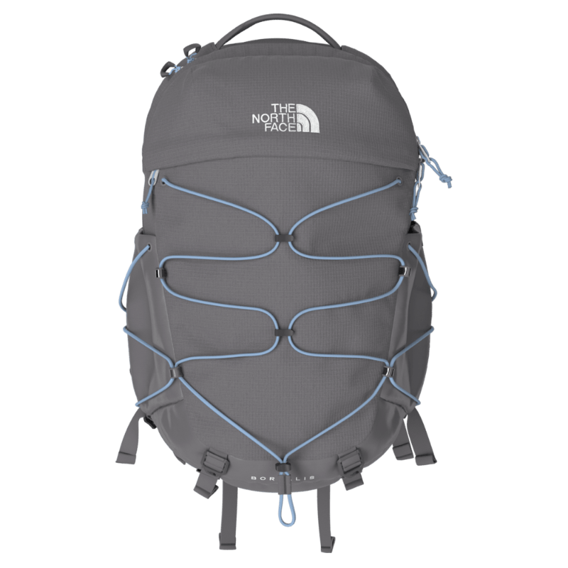 The North Face Backpacks Zinc Grey Dark Heather/Powder Blue-NPF The North Face Women’s Borealis Backpack