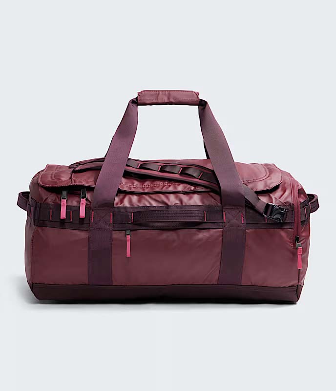 The North Face Duffles Burgundy Crush/Deep Burgundy/Lali Guran The North Face Base Camp Voyager Duffel—62L