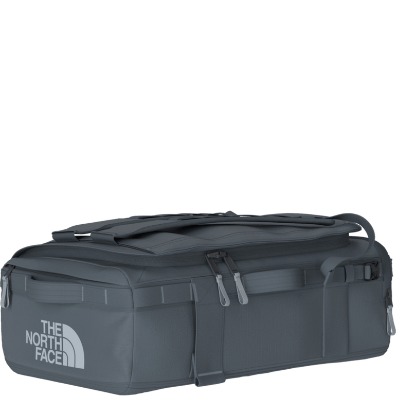The North Face Duffles Granite Grey/Frost Grey The North Face Base Camp Voyager Duffel—32L