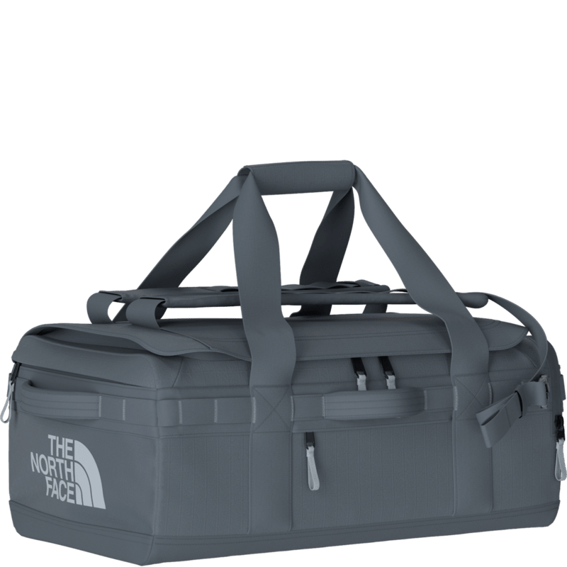 The North Face Duffles Granite Grey/Frost Grey The North Face Base Camp Voyager Duffel—42L