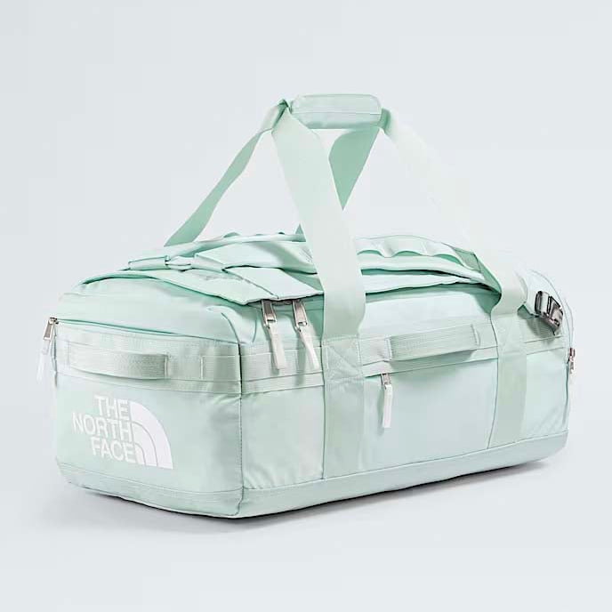 The North Face Duffles Opal Frost/Pearl Stone/TNF White The North Face Base Camp Voyager Duffel—42L
