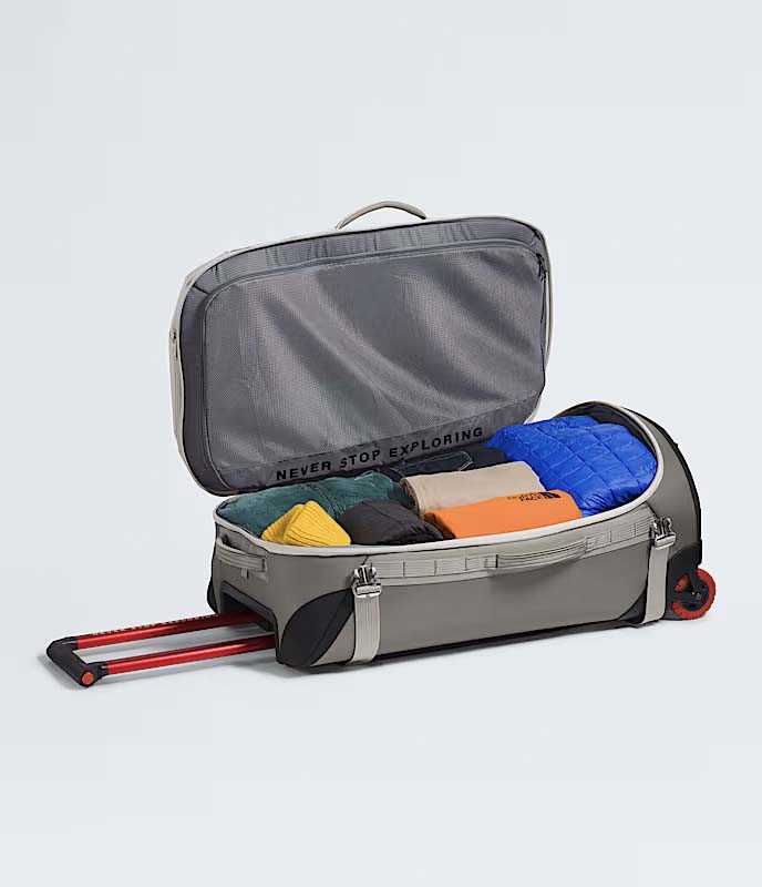 The North Face Luggage Soapstone/Slate Rock The North Face Base Camp Rolling Thunder 28" Luggage - Soapstone/Slate Rock