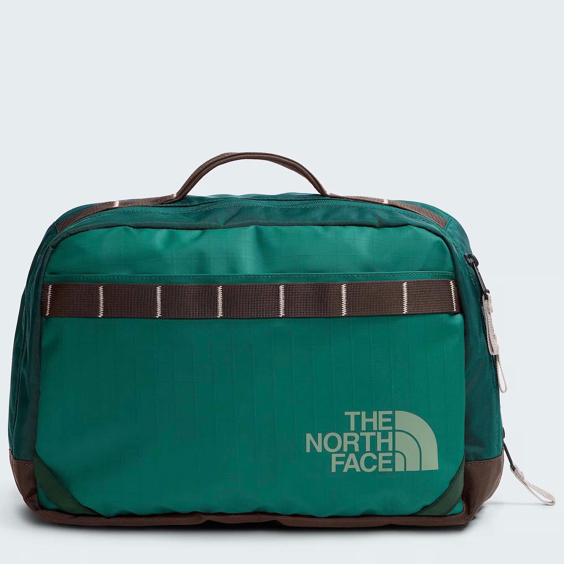 The North Face Sling Bag Pacific Teal/Dark Chestnut/Stone Slab The North Face Base Camp Voyager Sling