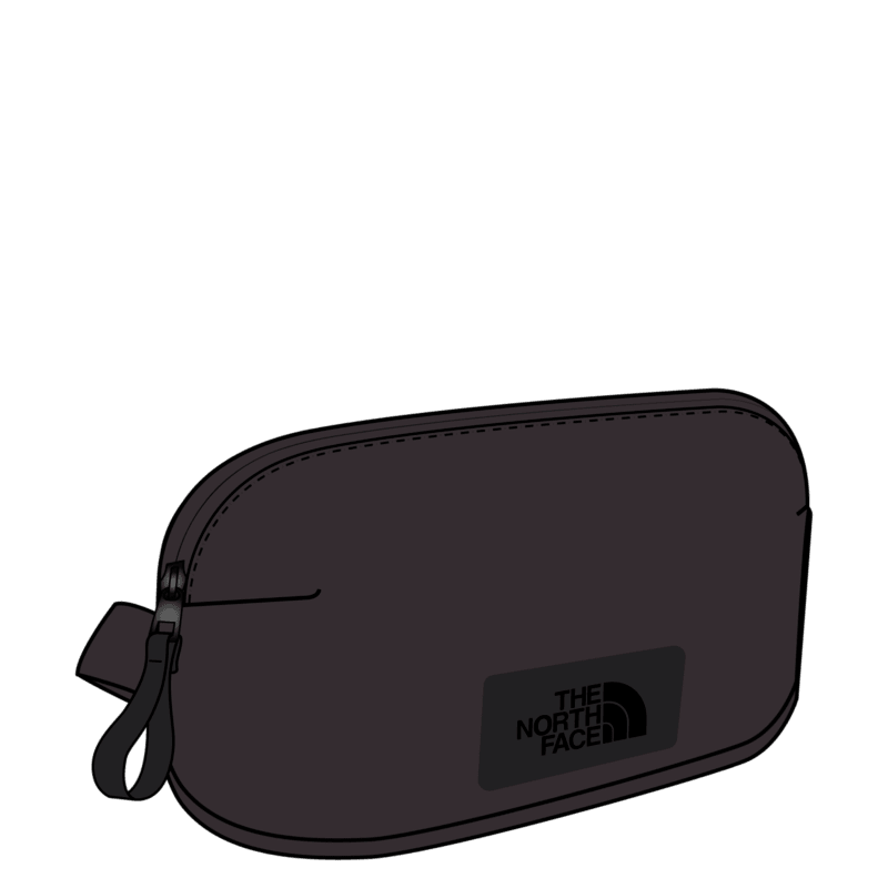 The North Face Travel Accessories Anthracite Grey/TNF Black The North Face Base Camp Voyager Pro Travel Pouch