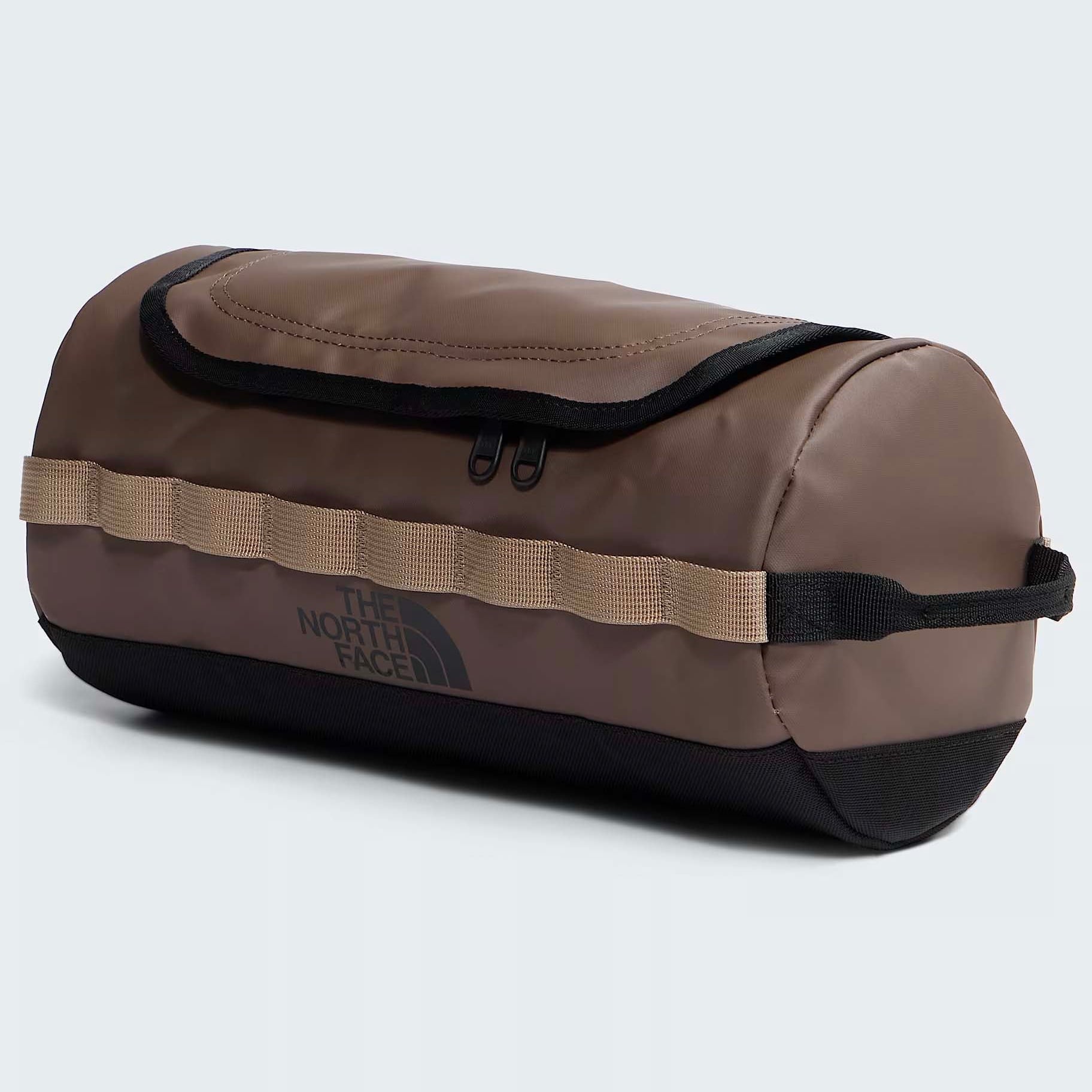 The North Face Travel Accessories Smokey Brown/TNF Black/Garnet The North Face Base Camp Travel Canister—L - Smokey Brown/TNF Black/Garnet