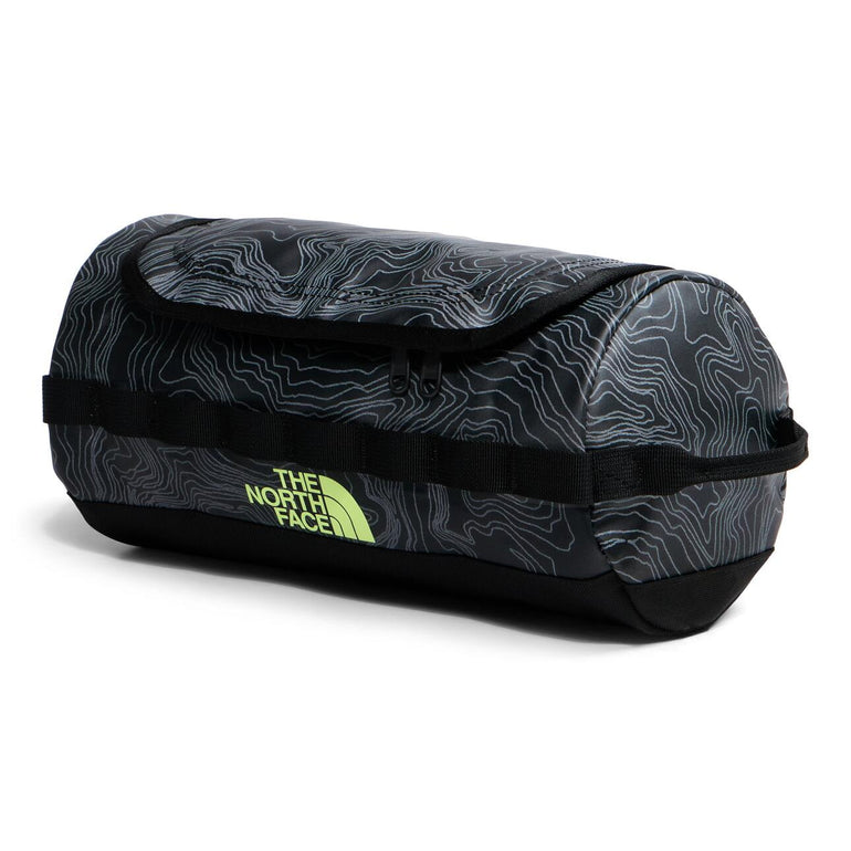 The North Face Travel Accessories TNF Black Glowing Topo Print The North Face Base Camp Travel Canister—L