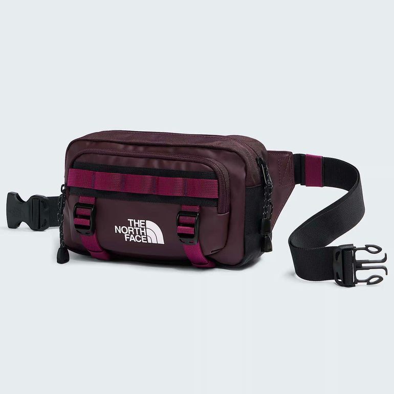 The North Face Waist Pouches Deep Burgundy/TNF Black/Burgundy Crush The North Face Base Camp Lumbar - Deep Burgundy/TNF Black/Burgundy Crush