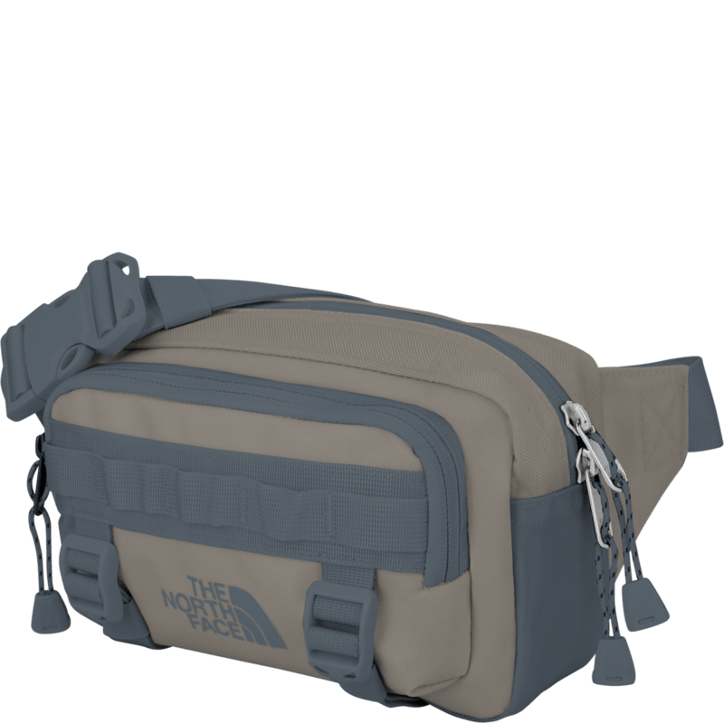 The North Face Waist Pouches Stone Slab/Granite Grey The North Face Base Camp Lumbar