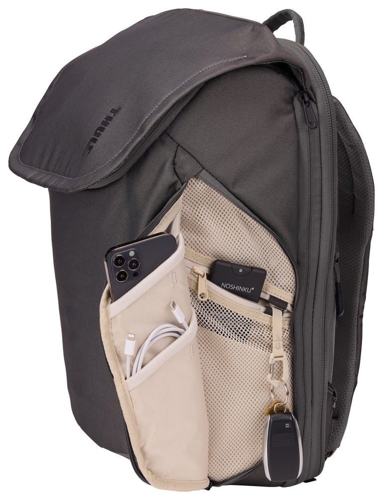 Thule Backpacks Vetiver Gray Thule Subterra 2 Expandable Travel Backpack 26L - Vetiver Gray