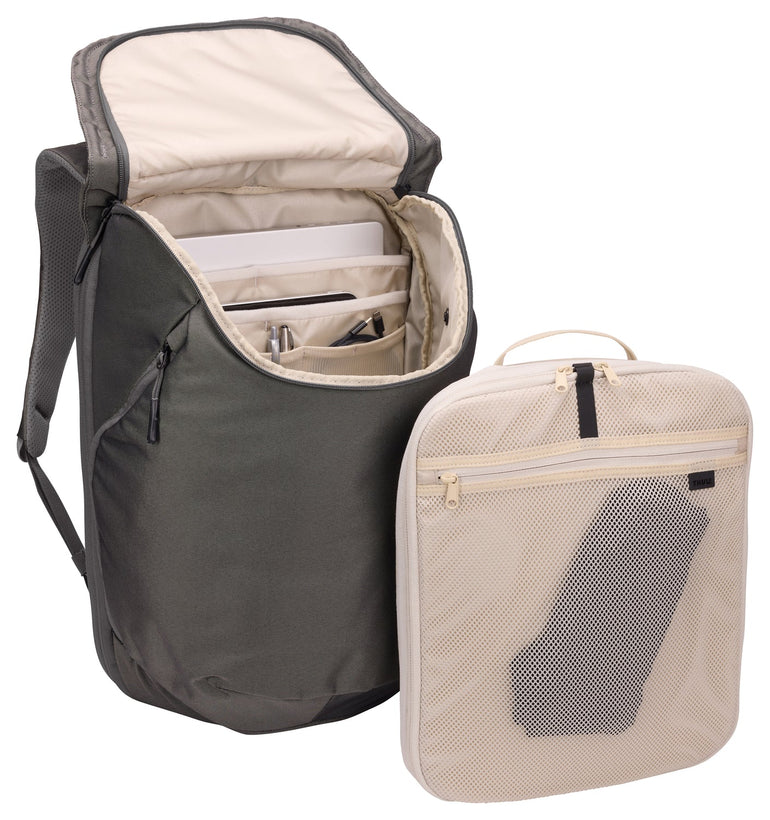 Thule Backpacks Vetiver Gray Thule Subterra 2 Expandable Travel Backpack 26L - Vetiver Gray