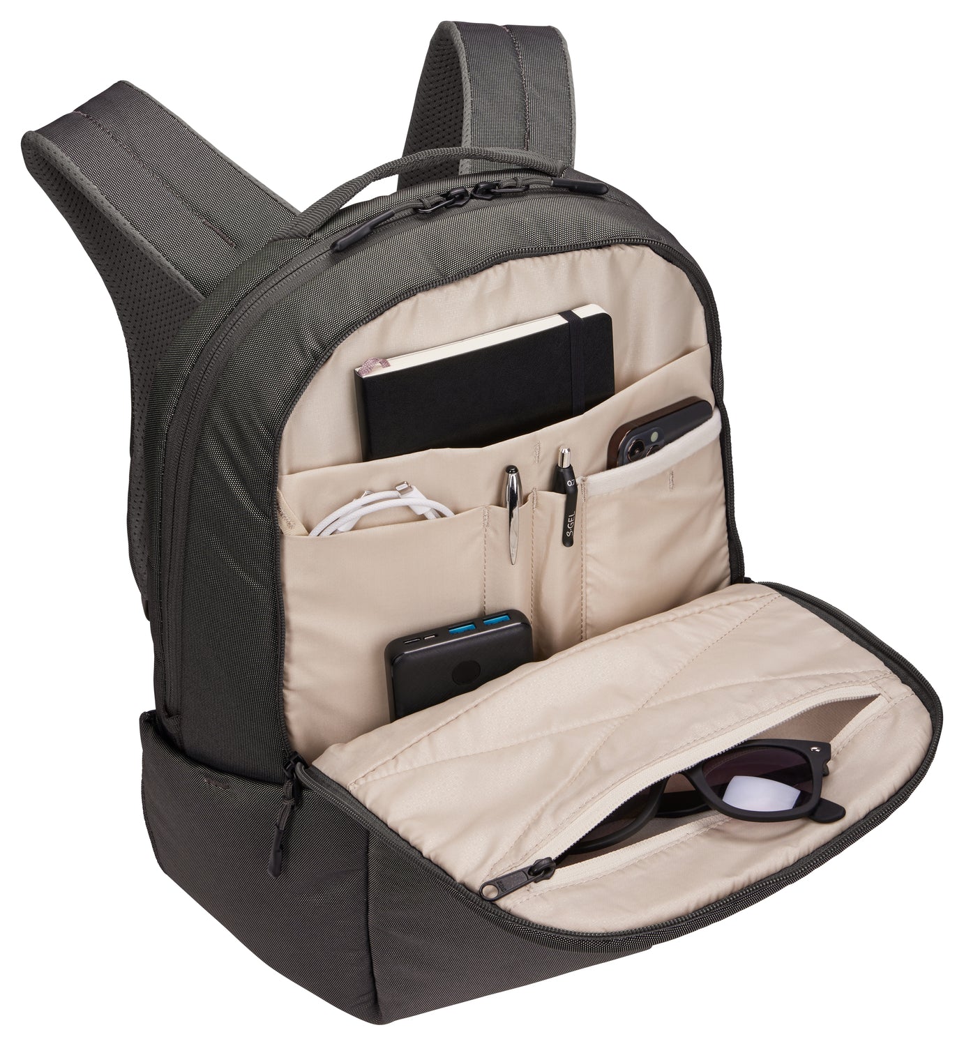 Thule Backpacks Vetiver Gray Thule Subterra 2 Laptop Backpack 21L - Vetiver Gray
