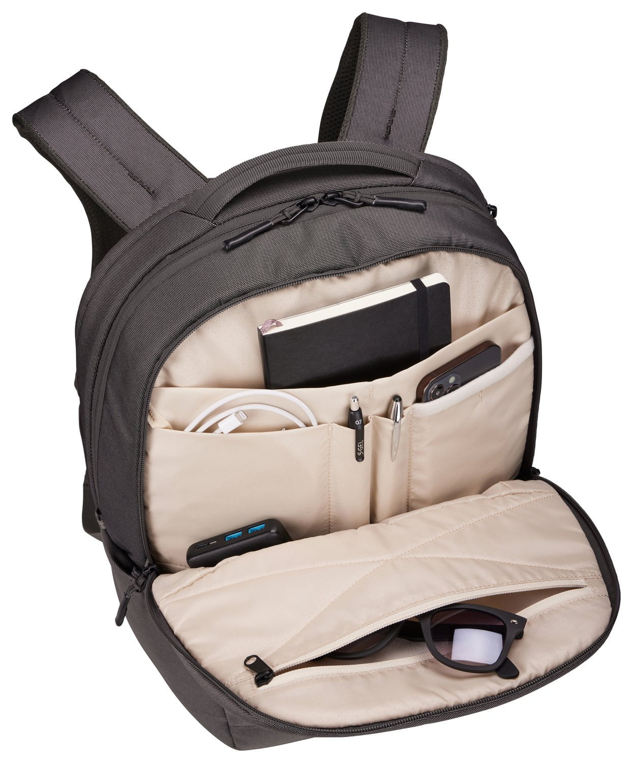 Thule Backpacks Vetiver Gray Thule Subterra 2 Laptop Backpack 27L - Vetiver Gray