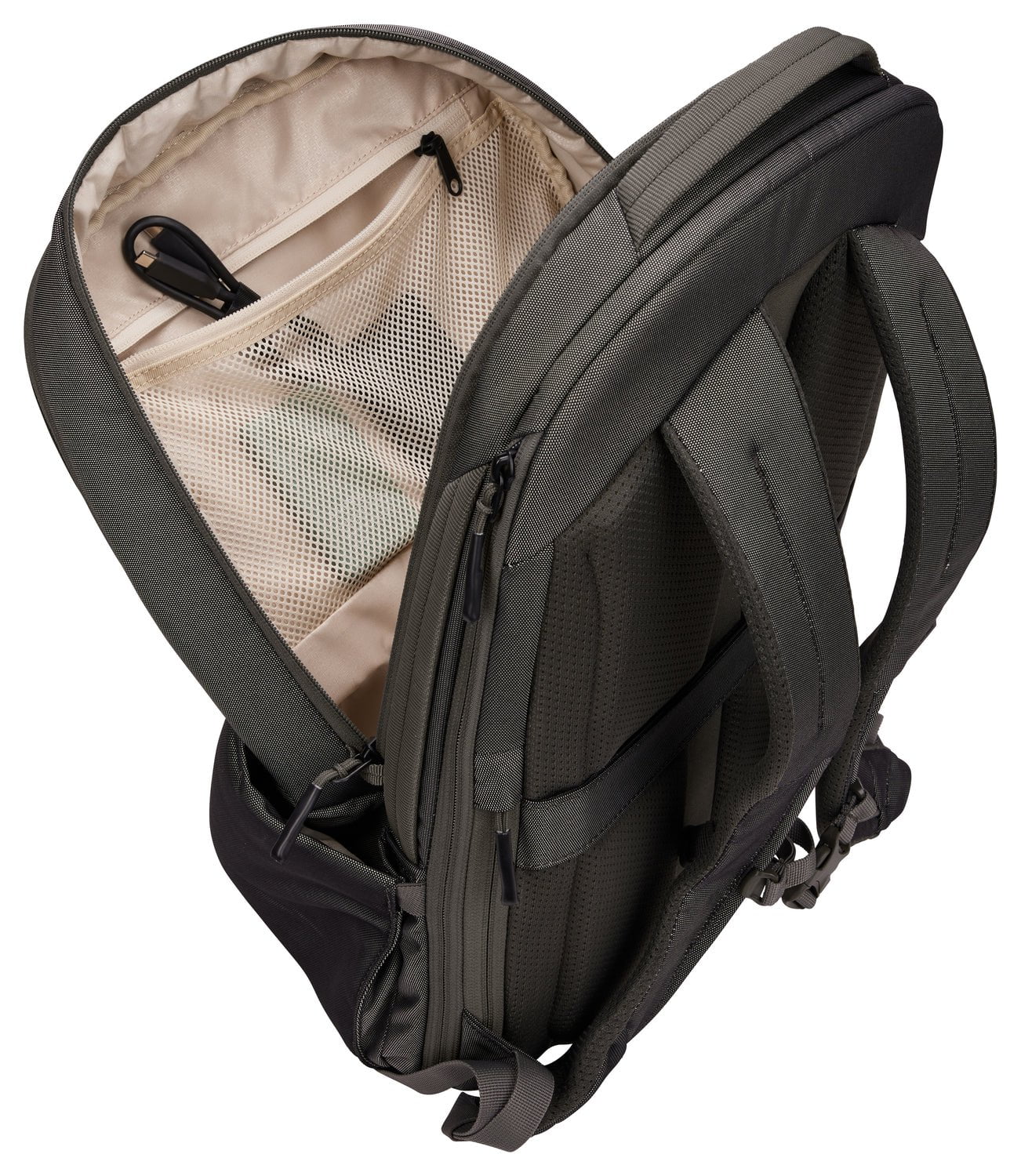 Thule Backpacks Vetiver Gray Thule Subterra 2 Laptop Backpack 27L - Vetiver Gray