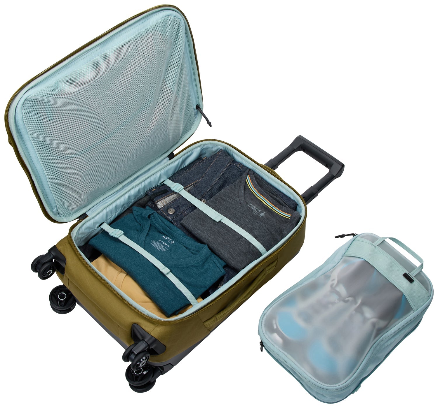 Thule Luggage Nutria Brown Thule Aion Carry On Spinner Luggage - Nutria Brown