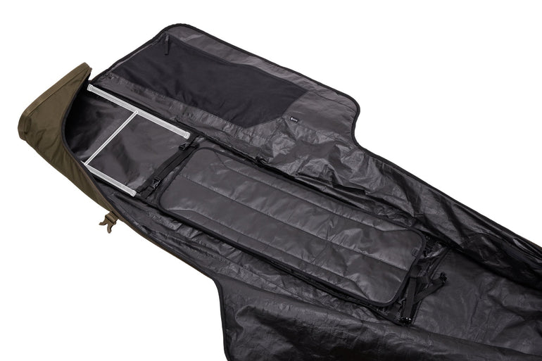 Thule Ski Bag Deep Khaki Thule RoundTrip Ski Roller Bag 175cm - Deep Khaki