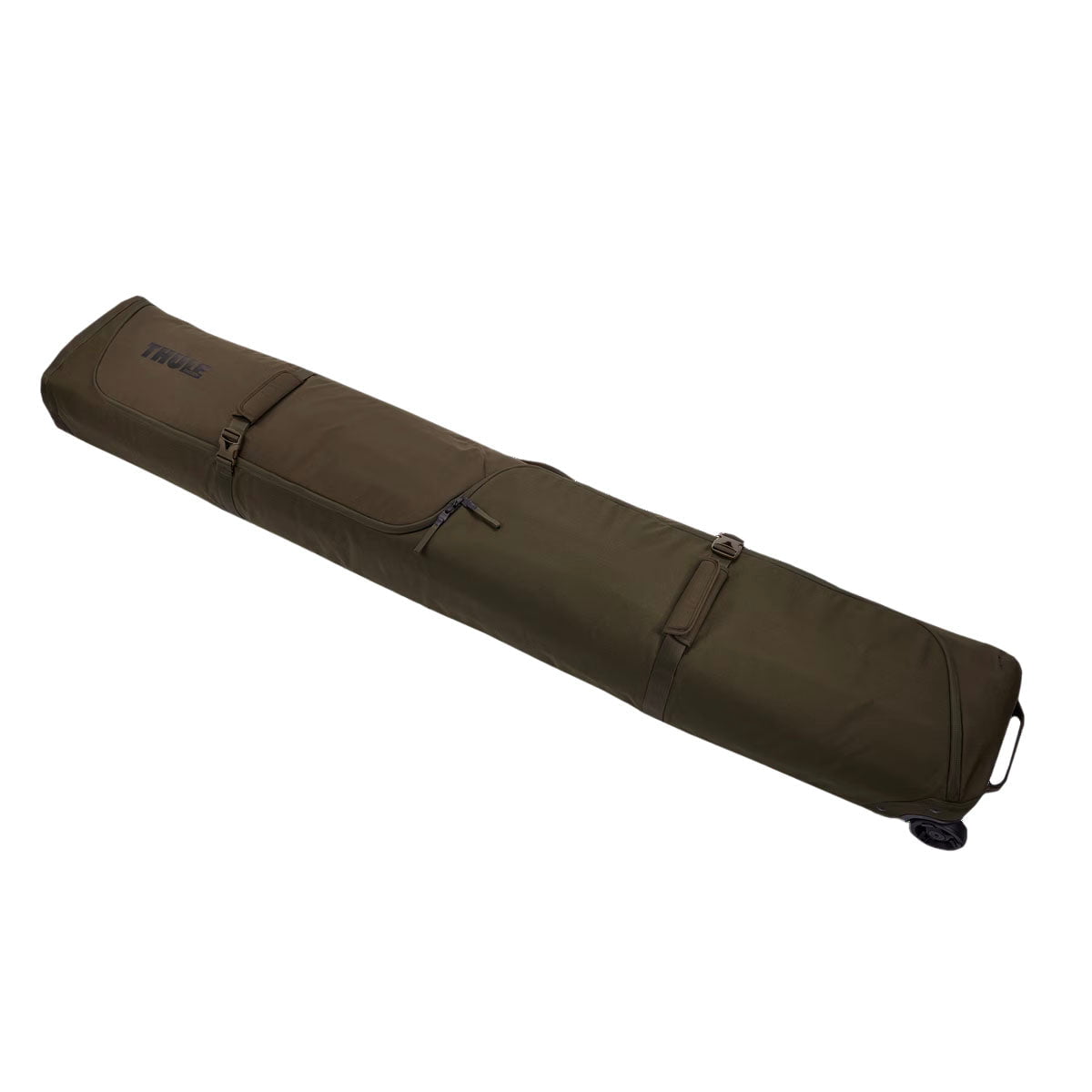 Thule Ski Bag Deep Khaki Thule RoundTrip Ski Roller Bag 192cm - Deep Khaki