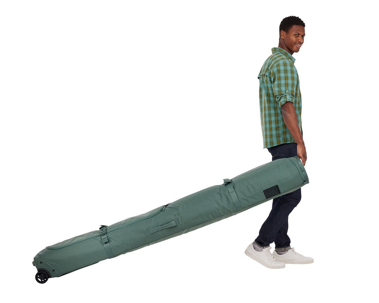 Thule Ski Bag Hazy Green Thule RoundTrip Ski Roller Bag 192cm - Hazy Green
