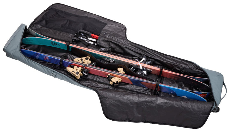 Thule Ski Bag Mid Blue Thule RoundTrip Ski Roller Bag 192cm - Mid Blue