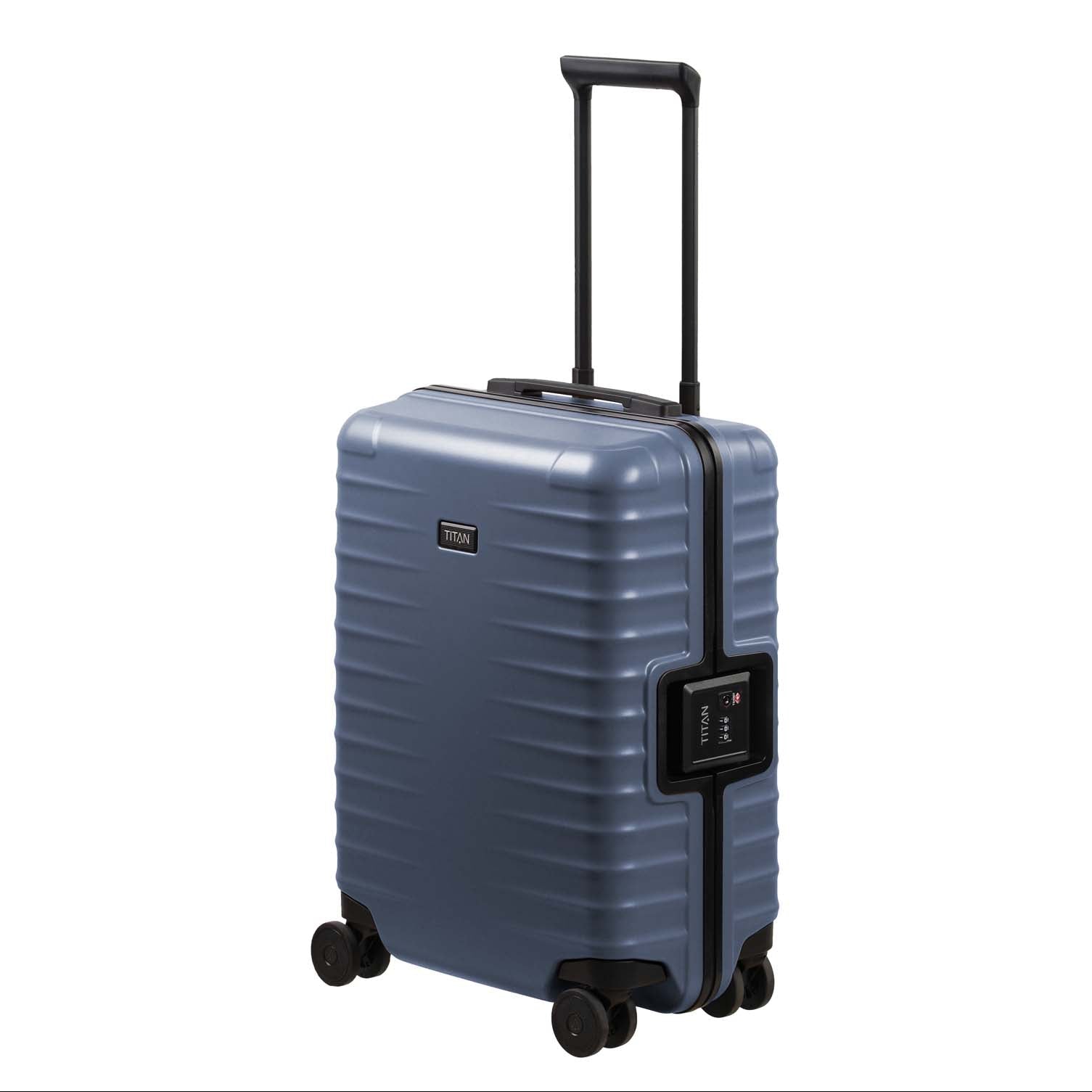 Titan Luggage Midnight Blue Titan OVERSEAS Trolley S23 Carry-On Luggage