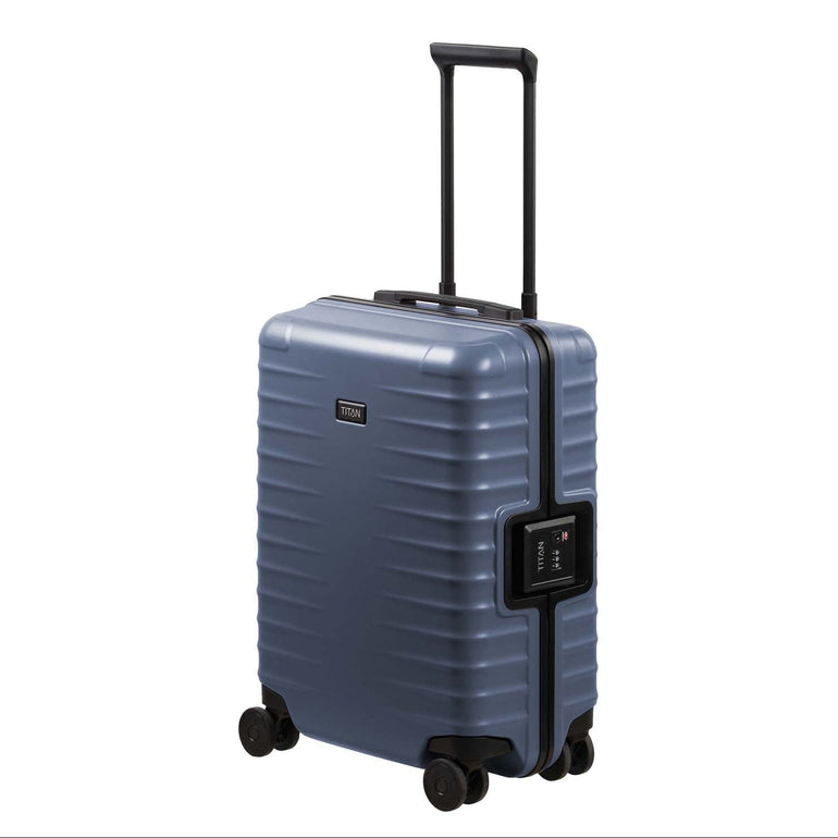 Titan Luggage Midnight Blue Titan OVERSEAS Trolley S23 Carry-On Luggage
