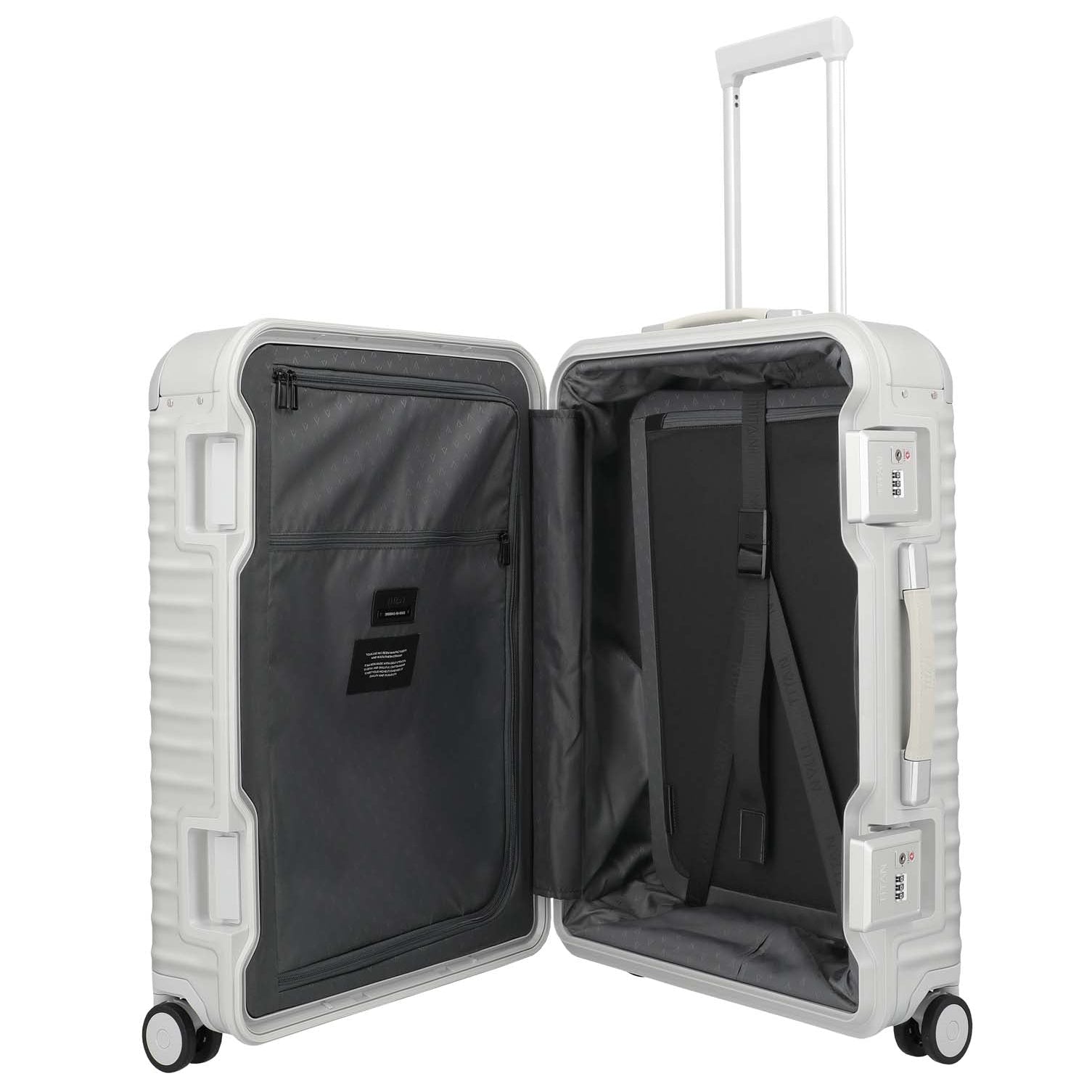 Titan Luggage Silver Titan ETERNITY Trolley M+ Medium Luggage