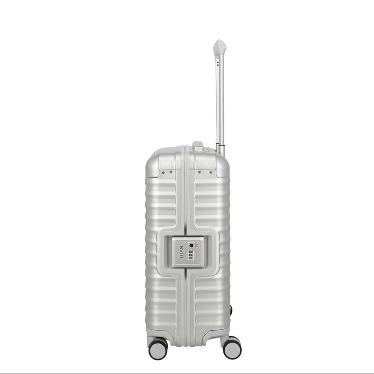 Titan Luggage Silver Titan ETERNITY Trolley S23 Carry-On Luggage