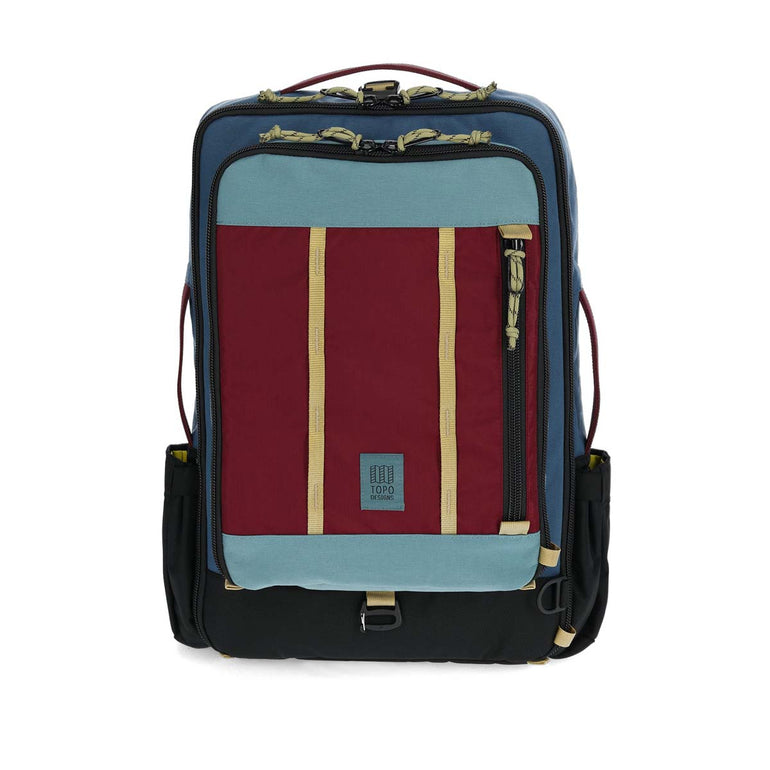 Topo Designs Backpacks Dark Denim/Burgundy Topo Designs Global Travel Bag 30L