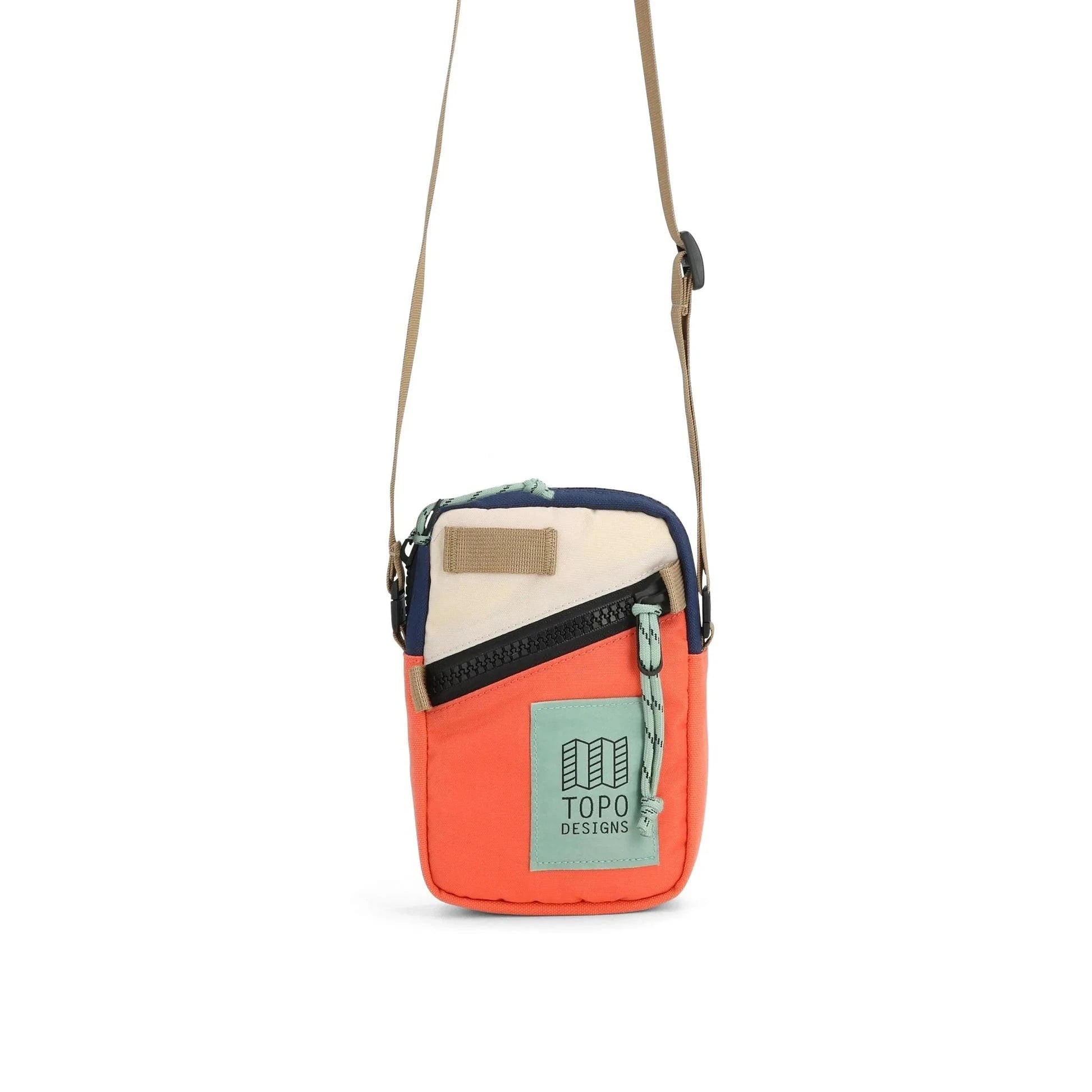 Topo Designs Cross-Body Bag Almond/Emberglow Topo Designs Mini Shoulder Bag