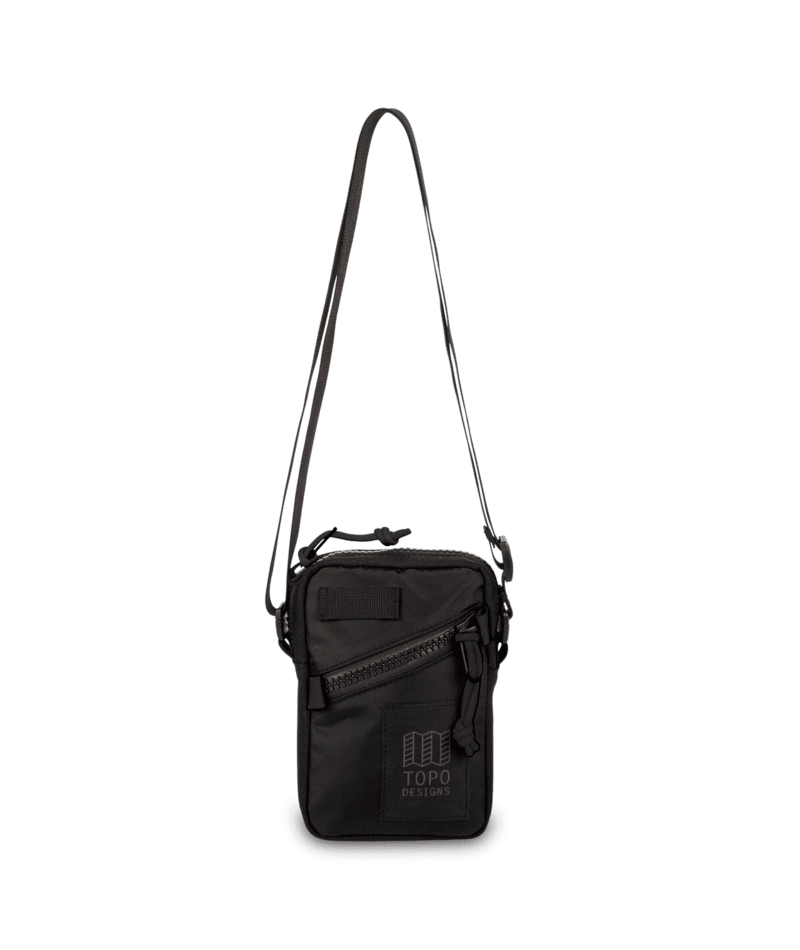 Topo Designs Cross-Body Bag Black/Black/Black Topo Designs Mini Shoulder Bag