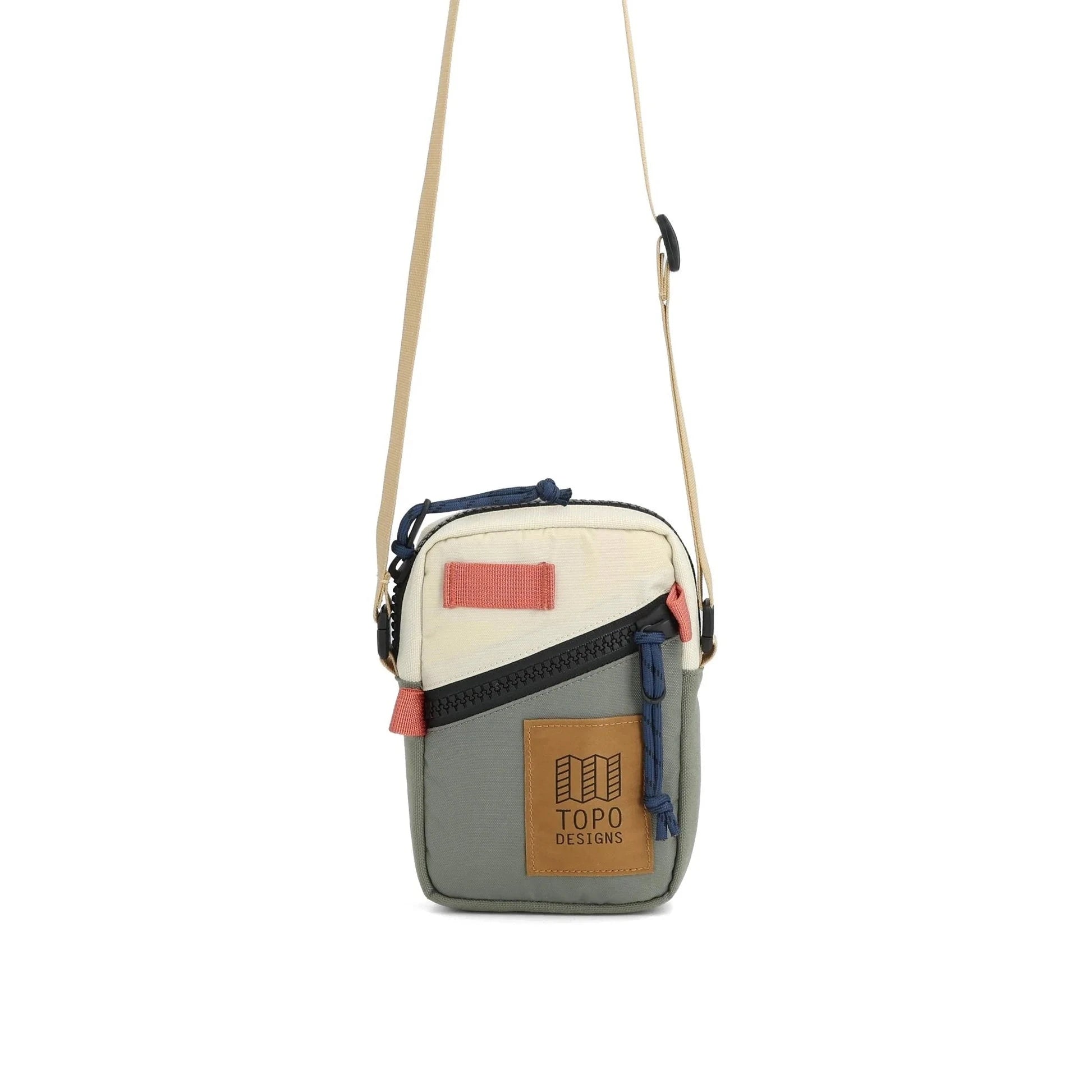 Topo Designs Cross-Body Bag Bone White/Beetle Topo Designs Mini Shoulder Bag