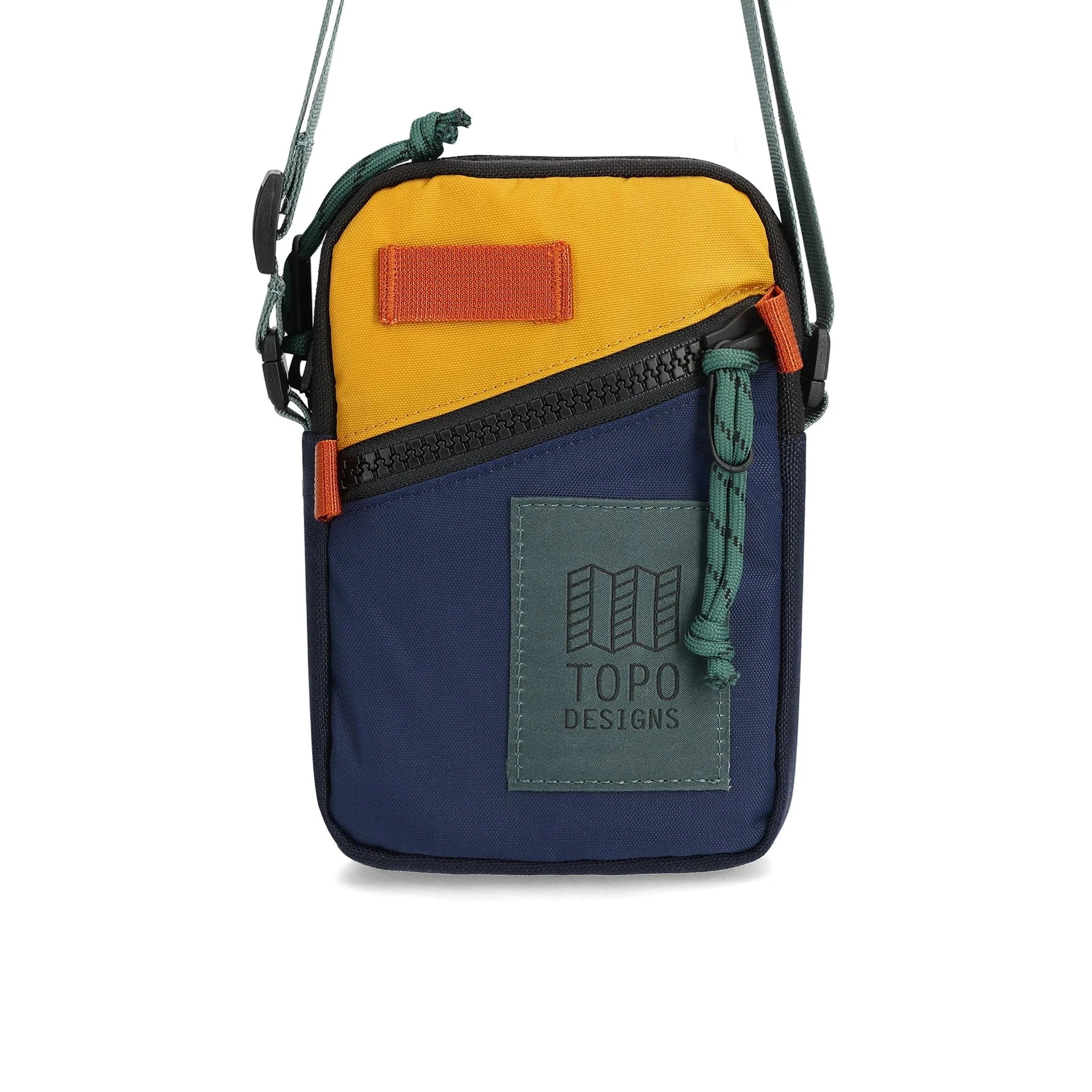 Topo Designs Cross-Body Bag Navy/Mustard Topo Designs Mini Shoulder Bag