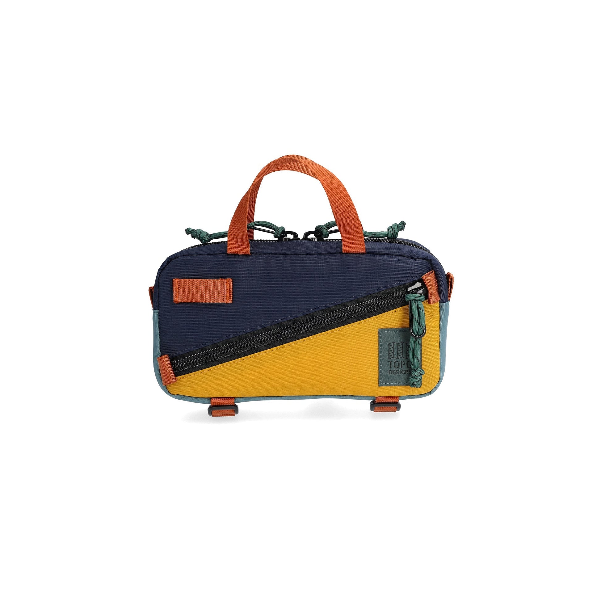 Topo Designs Waist Pouches Navy/Mustard Topo Designs Mini Quick Pack