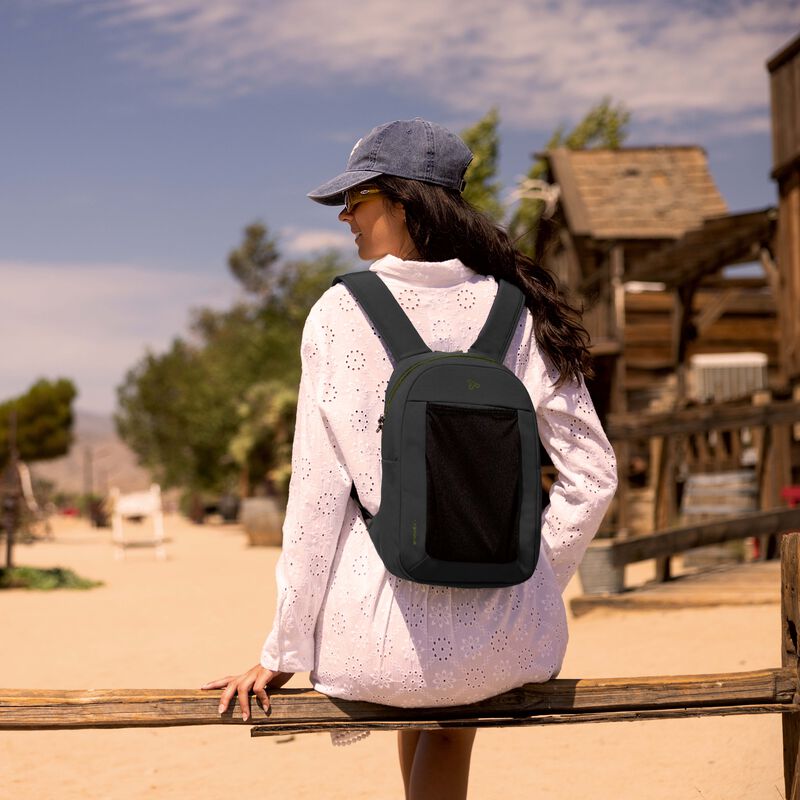 Travelon Backpacks Travelon The Voyages Anti-Theft Small Backpack with XL Water Bottle Pocket