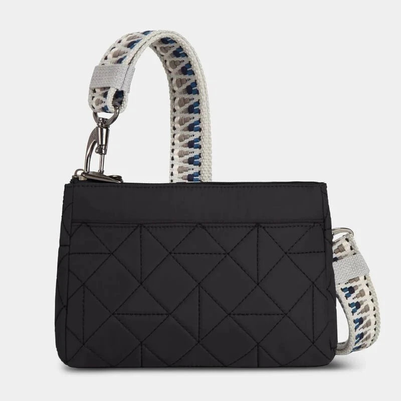 Travelon Cross-Body Bag Black Travelon Anti-Theft Boho Clutch Crossbody