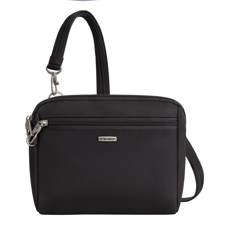Travelon Cross-Body Bag Black Travelon Anti-Theft Classic Convertible Crossbody & Waist Pack