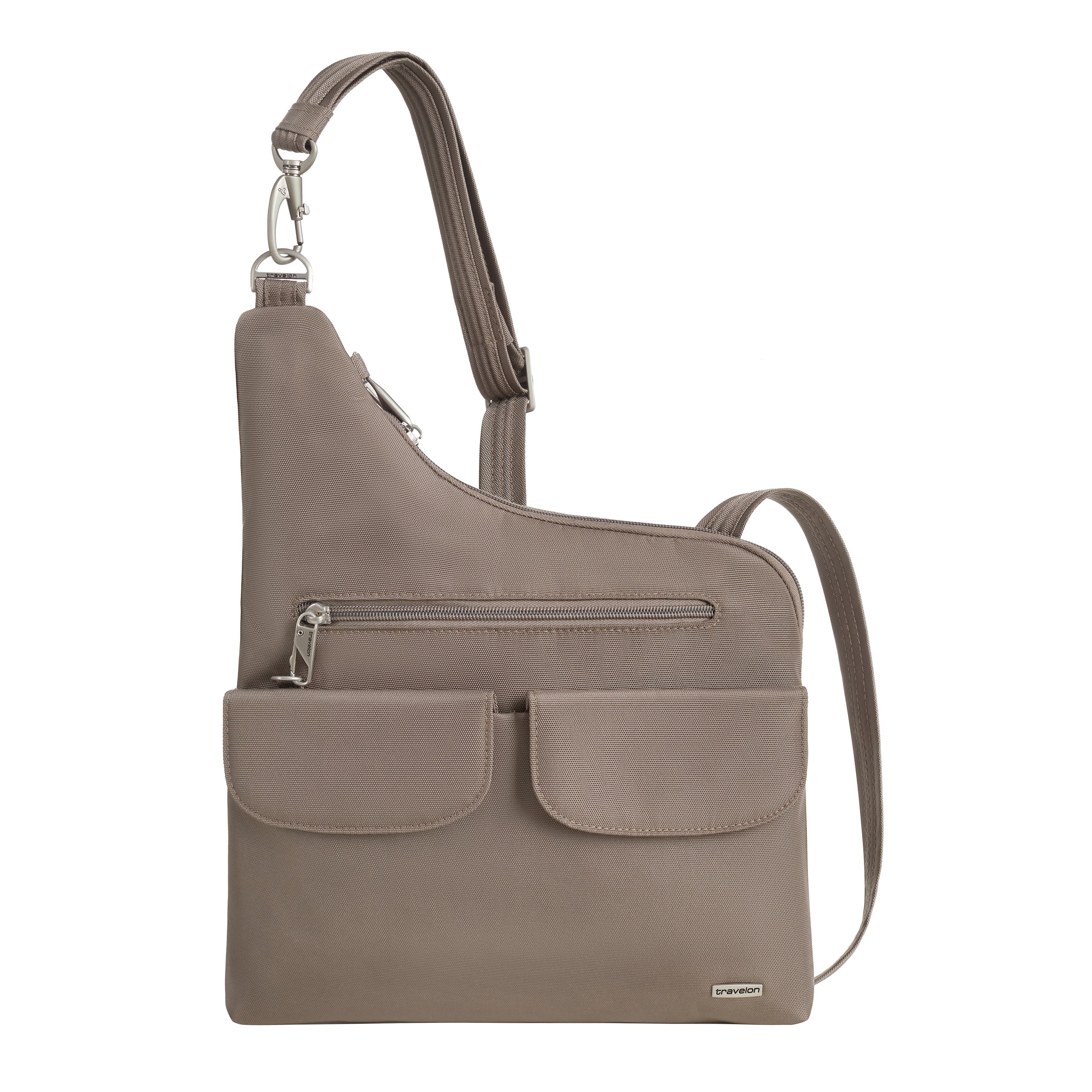 Travelon Cross-Body Bag Hazelnut Travelon Anti-Theft Classic Crossbody Bag (RFID Blocking)