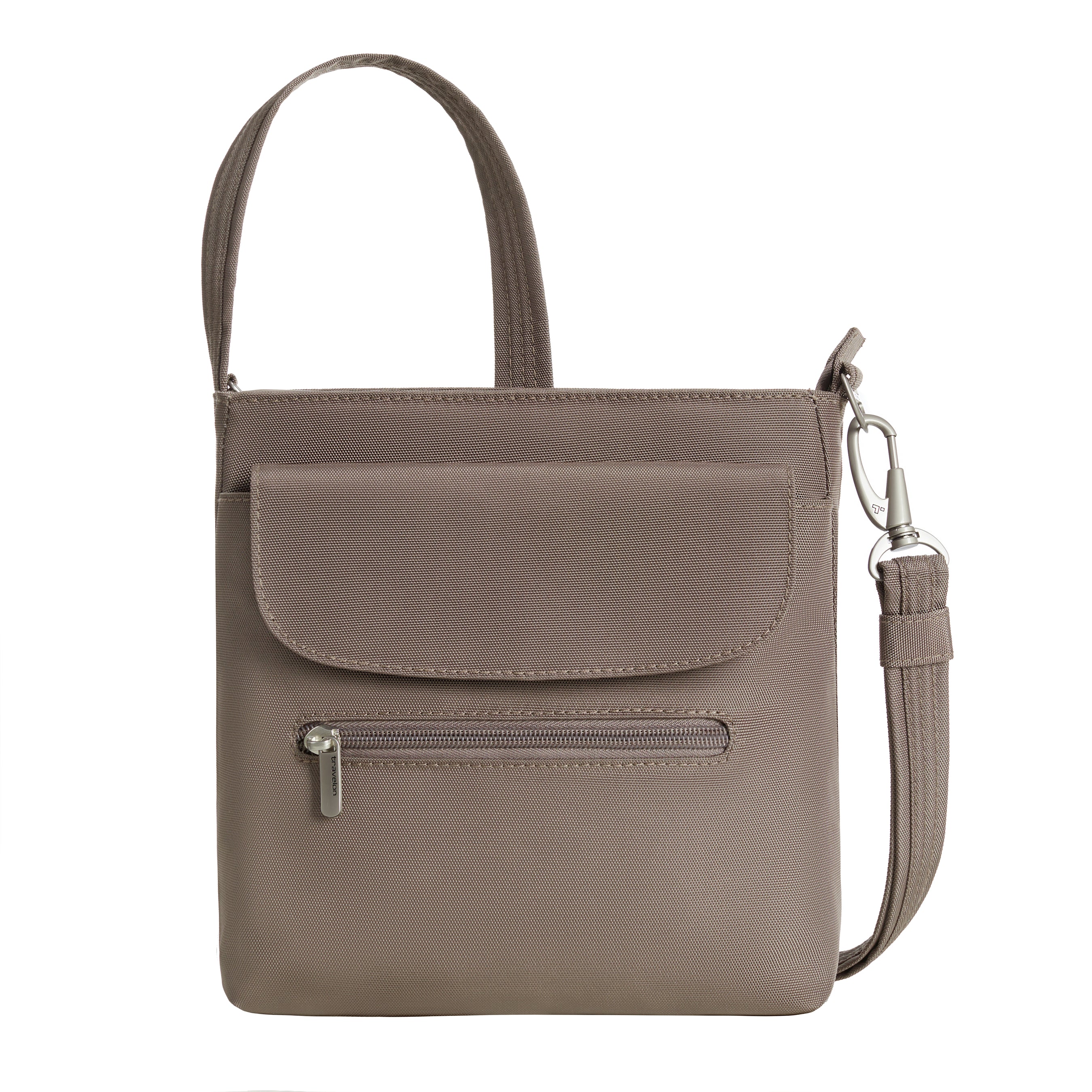 Travelon Cross-Body Bag Hazelnut Travelon Anti-Theft Classic Mini Shoulder Bag