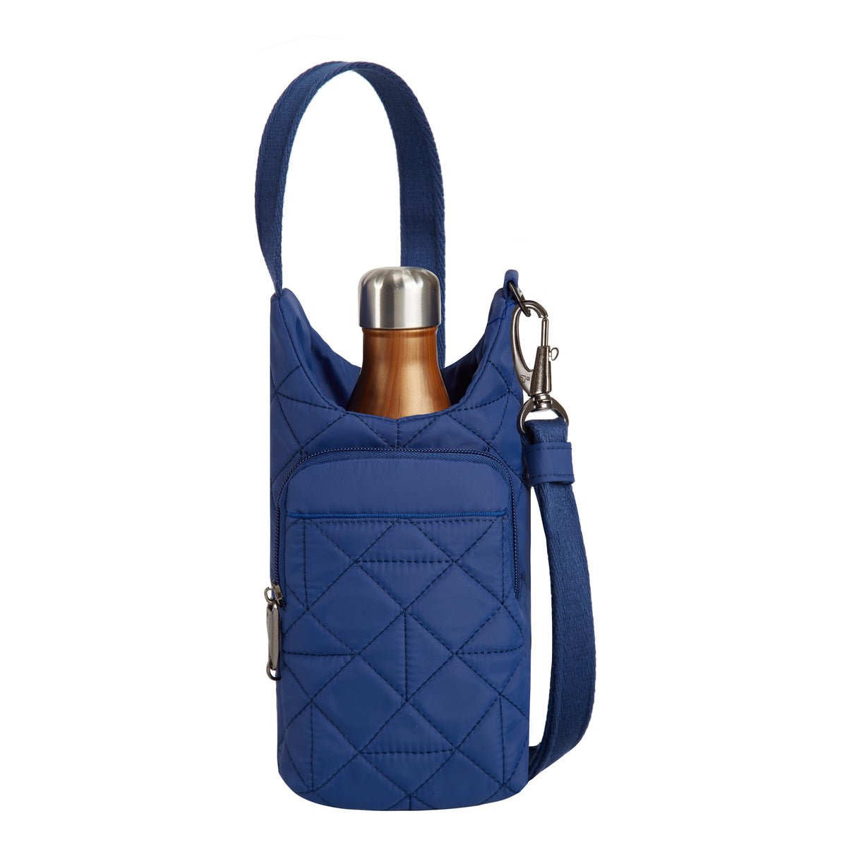 Travelon Cross-Body Bag Lush Blue Travelon Anti-Theft Boho Insulated Water Bottle Tote