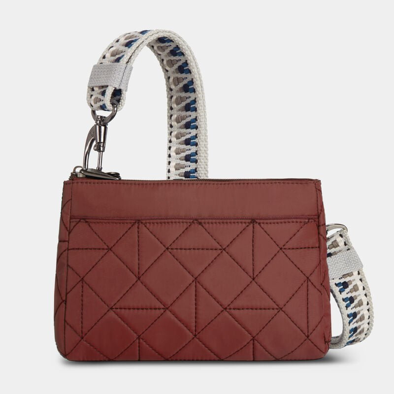 Travelon Cross-Body Bag Paprika Travelon Anti-Theft Boho Clutch Crossbody