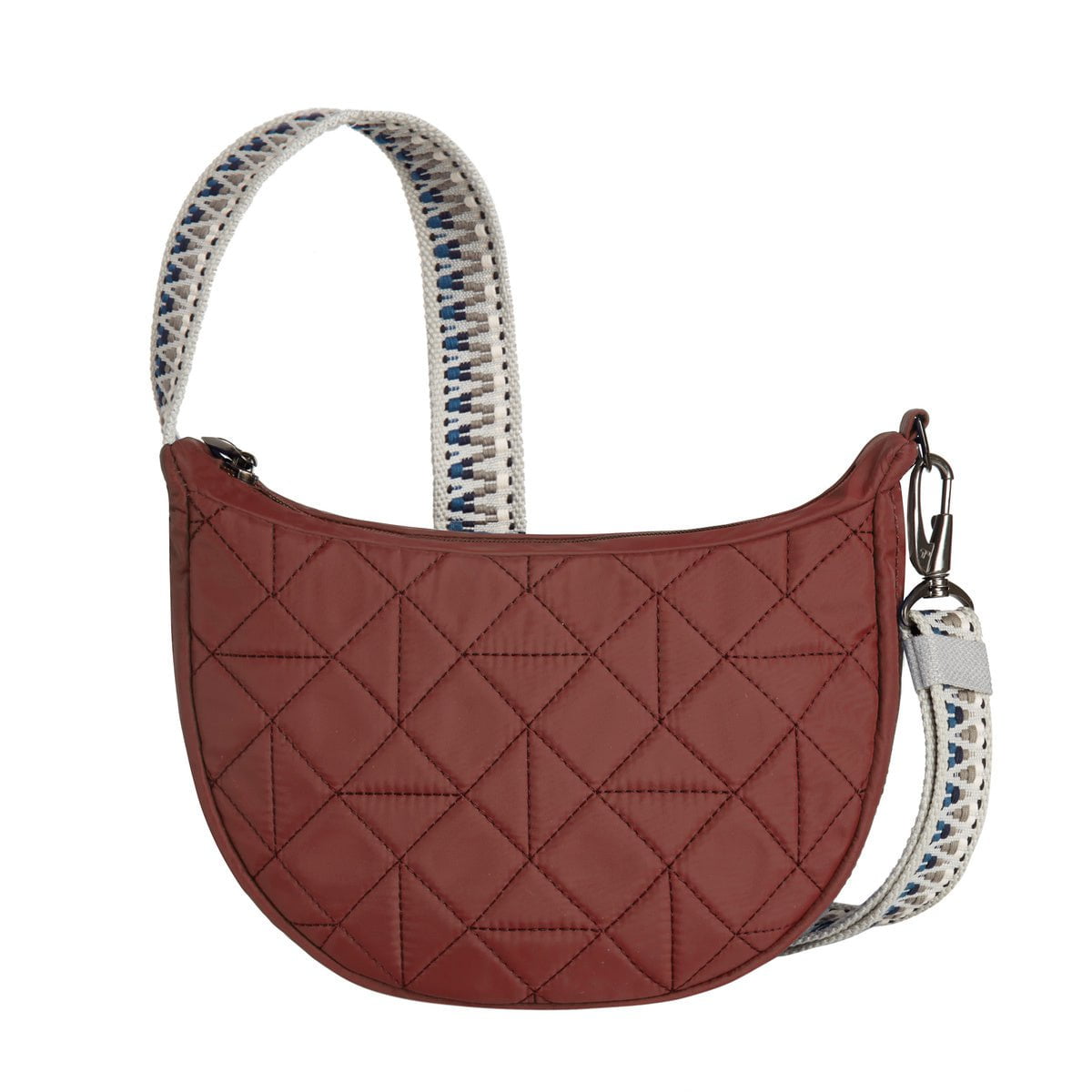 Travelon Cross-Body Bag Paprika Travelon Anti-Theft Boho Crescent Crossbody
