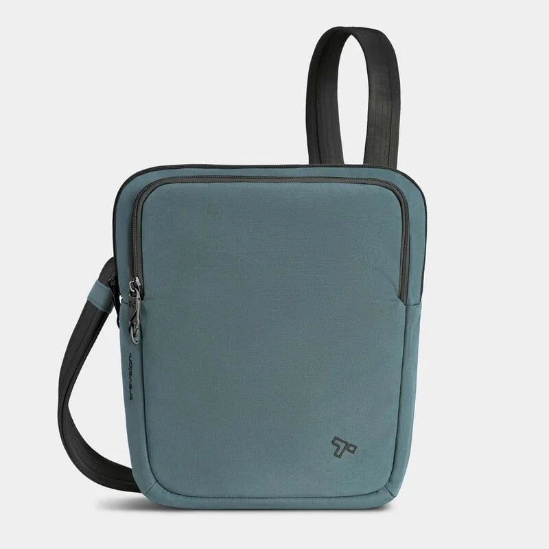 Travelon Cross-Body Bag Slate Blue Travelon The Voyages Anti-Theft Slim Bag