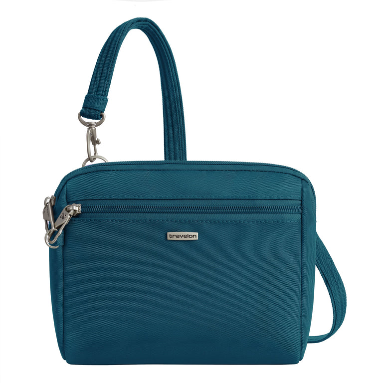 Travelon Cross-Body Bag Teal Travelon Anti-Theft Classic Convertible Crossbody & Waist Pack