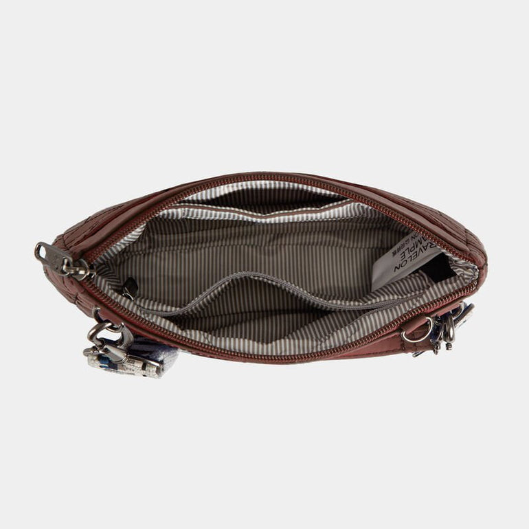 Travelon Cross-Body Bag Travelon Anti-Theft Boho Clutch Crossbody