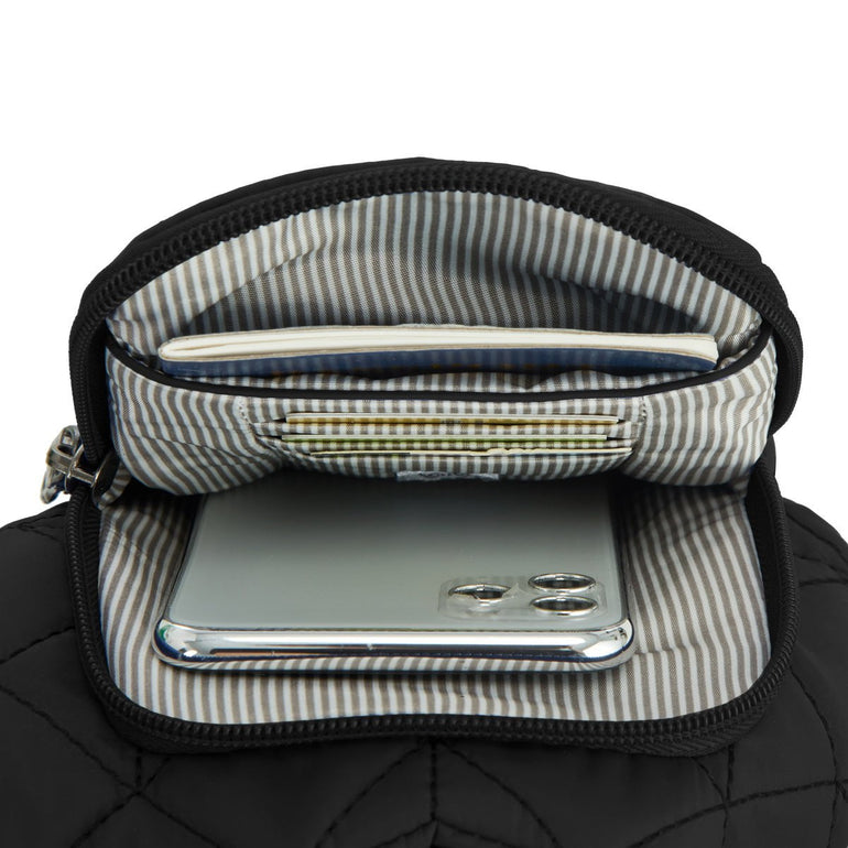 Travelon Cross-Body Bag Travelon Anti-Theft Boho Insulated Water Bottle Tote