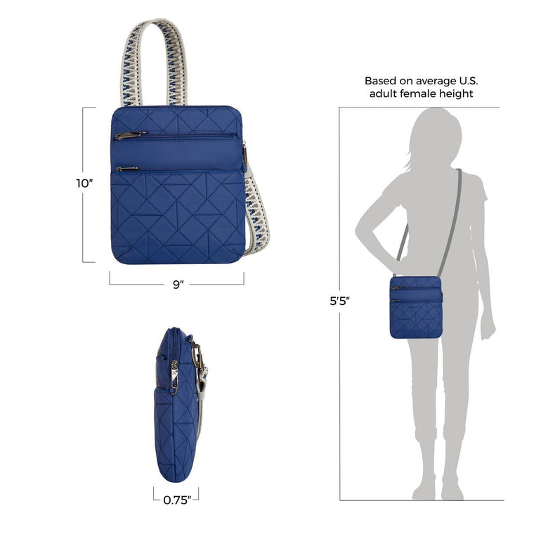 Travelon Cross-Body Bag Travelon Anti-Theft Boho Slim Bag